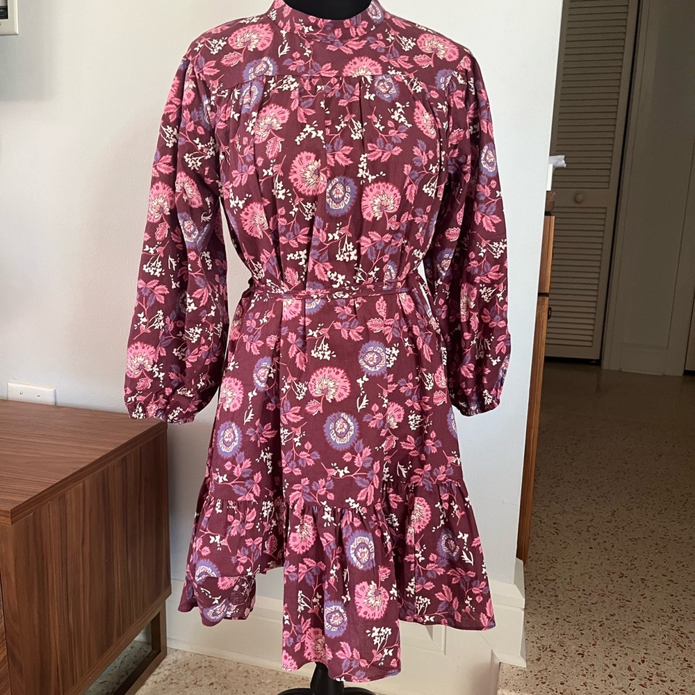 Topshop floral shift dress